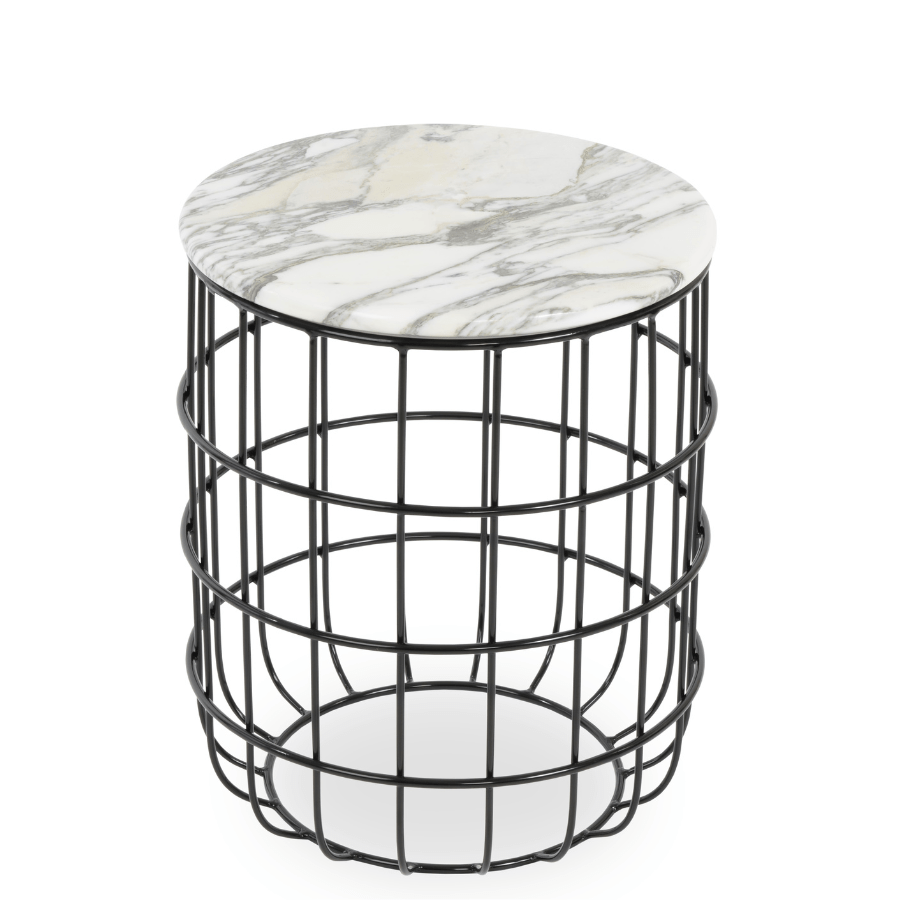 Violetta Round Marble Coffee Table - Your Bar Stools Canada