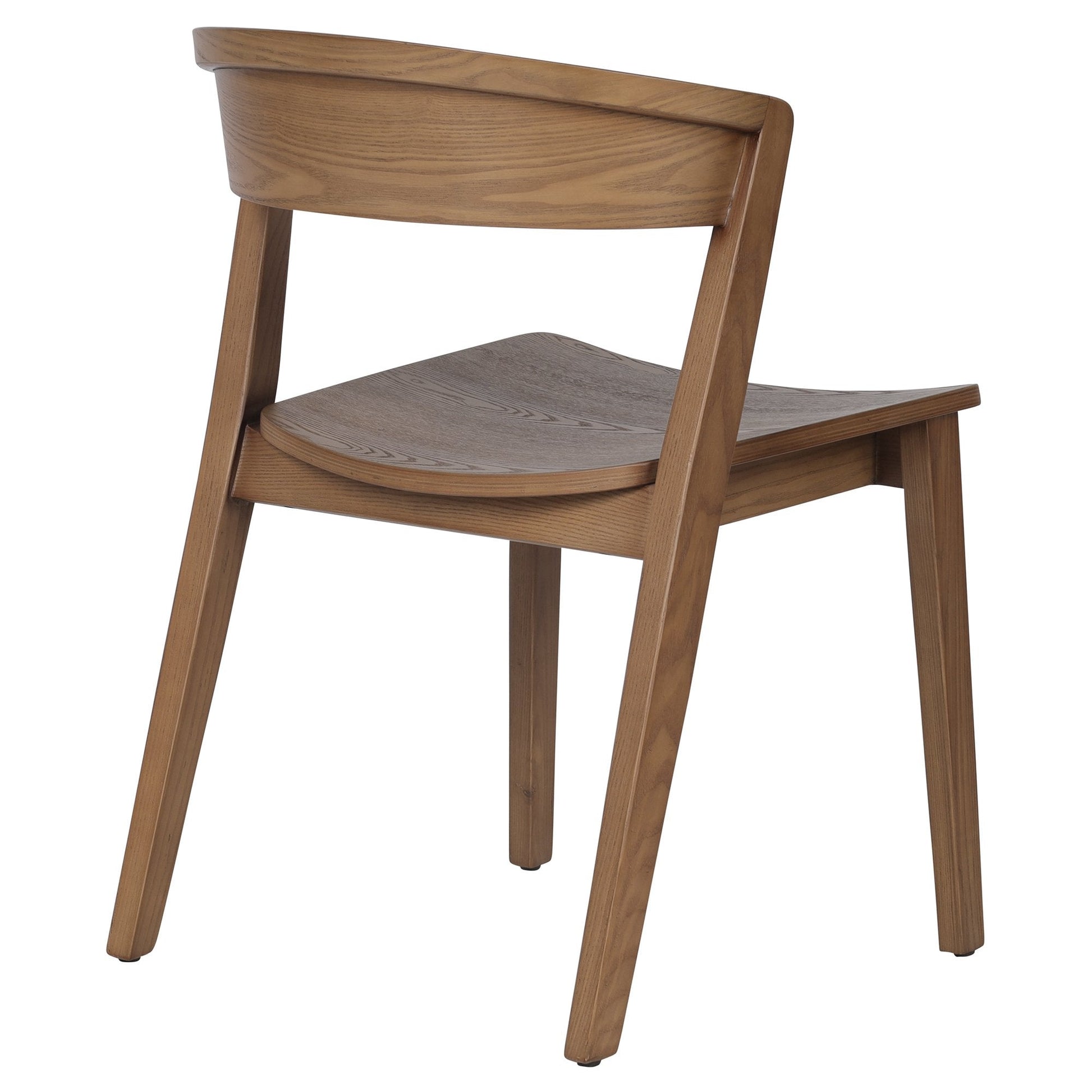 Walnut Dining Chairs Set of 2 | Nicco Mid - Century Wood Chairs - Your Bar Stools Canada