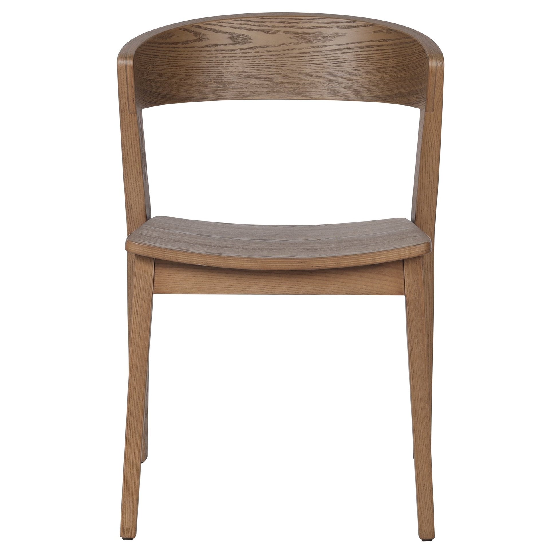 Walnut Dining Chairs Set of 2 | Nicco Mid - Century Wood Chairs - Your Bar Stools Canada