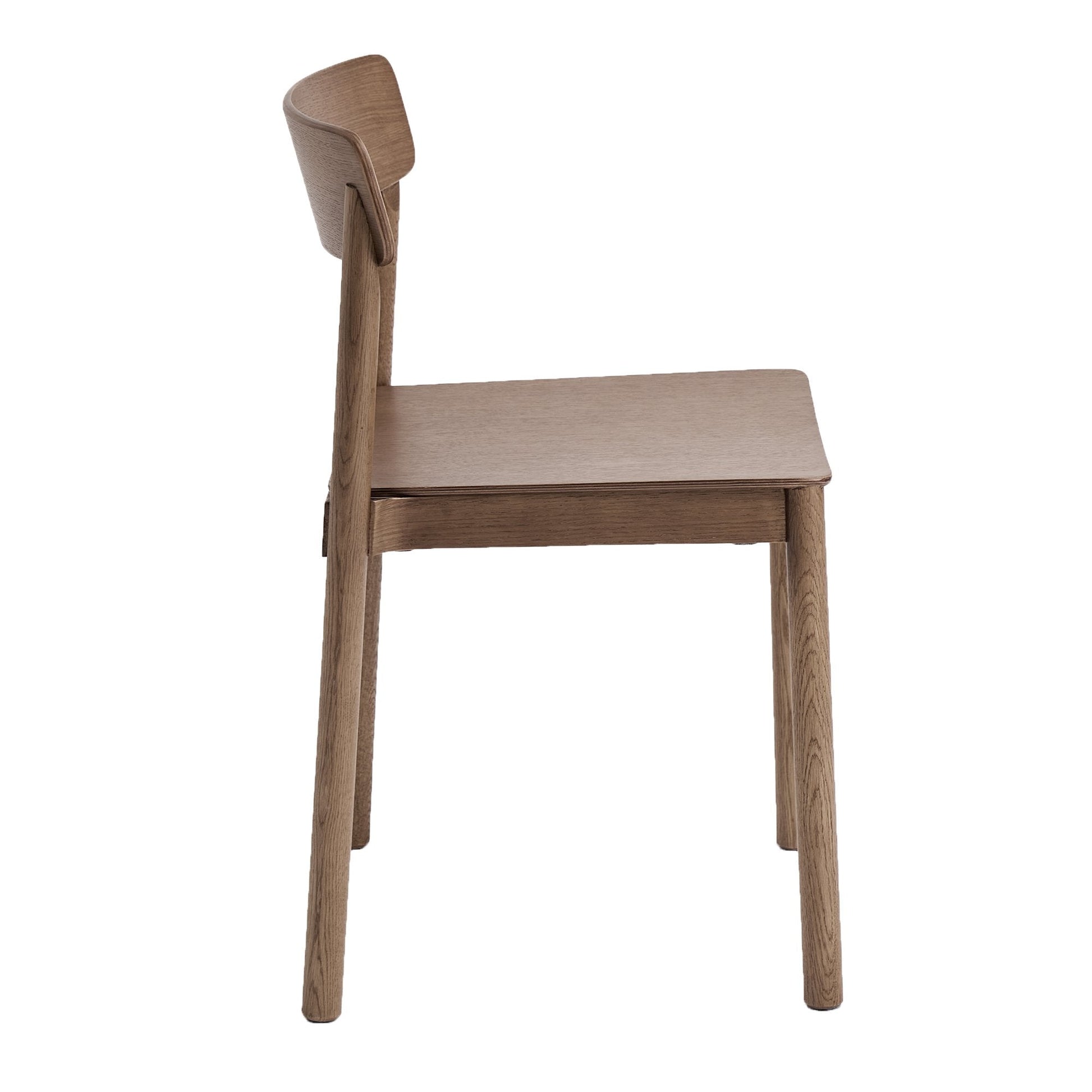 Walnut Dining Chairs Set of 4 – Felix Mid - Century Wood Chairs - Your Bar Stools Canada