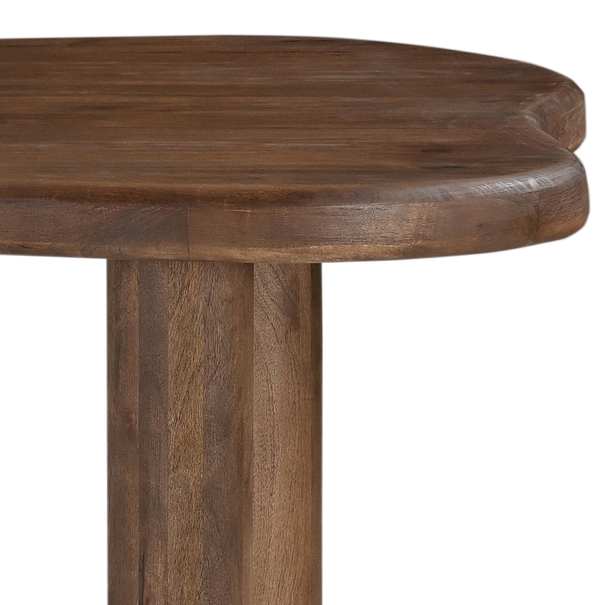 Walnut Organic Dining Table 78 Inch – Zaloa Modern Wood Table - Your Bar Stools Canada