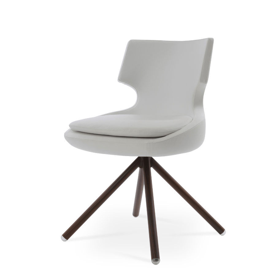 White Swivel Chair | Patara Stick - Your Bar Stools Canada