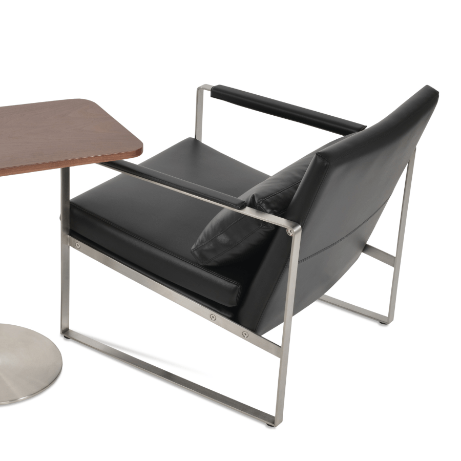 Zara Black Small Living Room Chairs - Your Bar Stools Canada