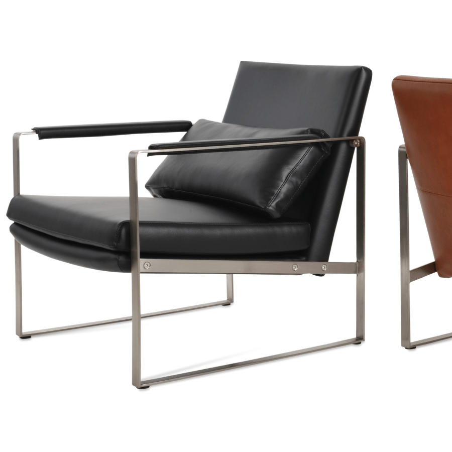 Zara Black Small Living Room Chairs - Your Bar Stools Canada