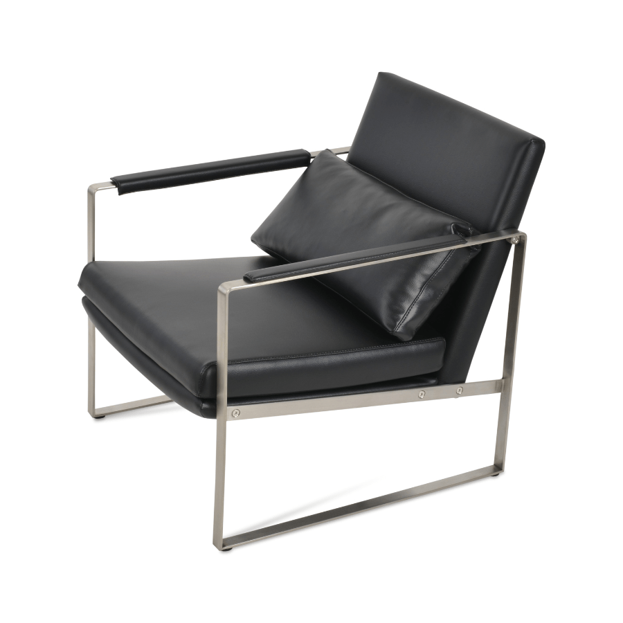 Zara Black Small Living Room Chairs - Your Bar Stools Canada