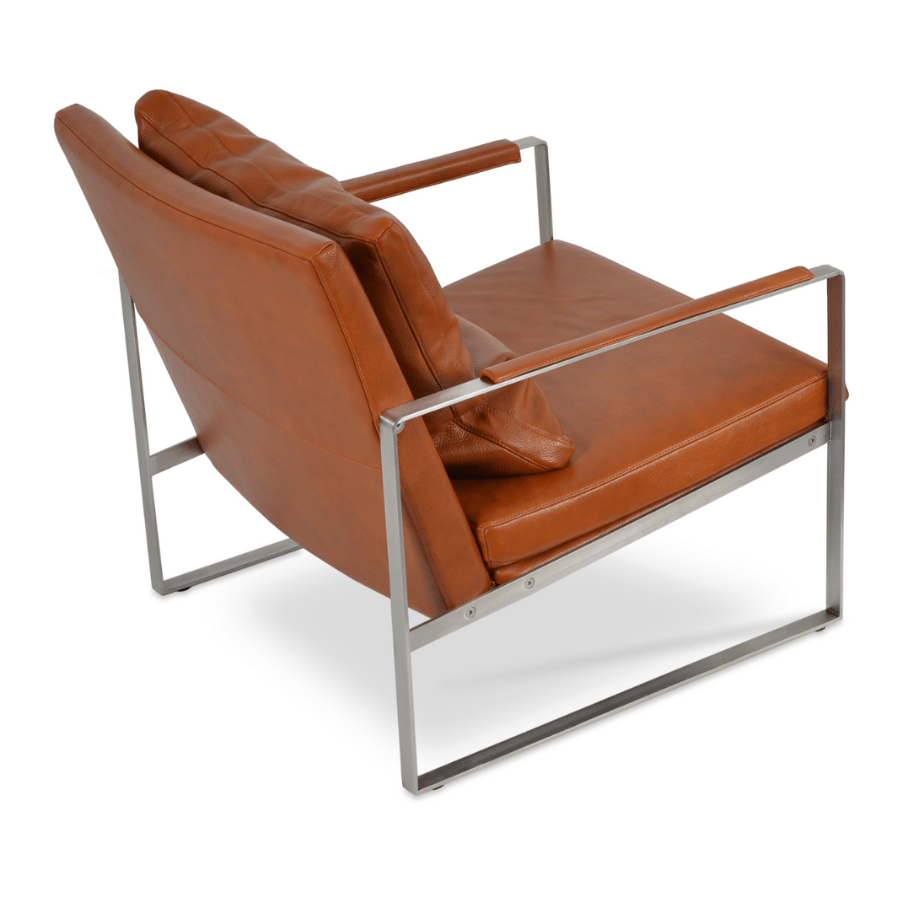 Zara Brown Accent Chair - Your Bar Stools Canada