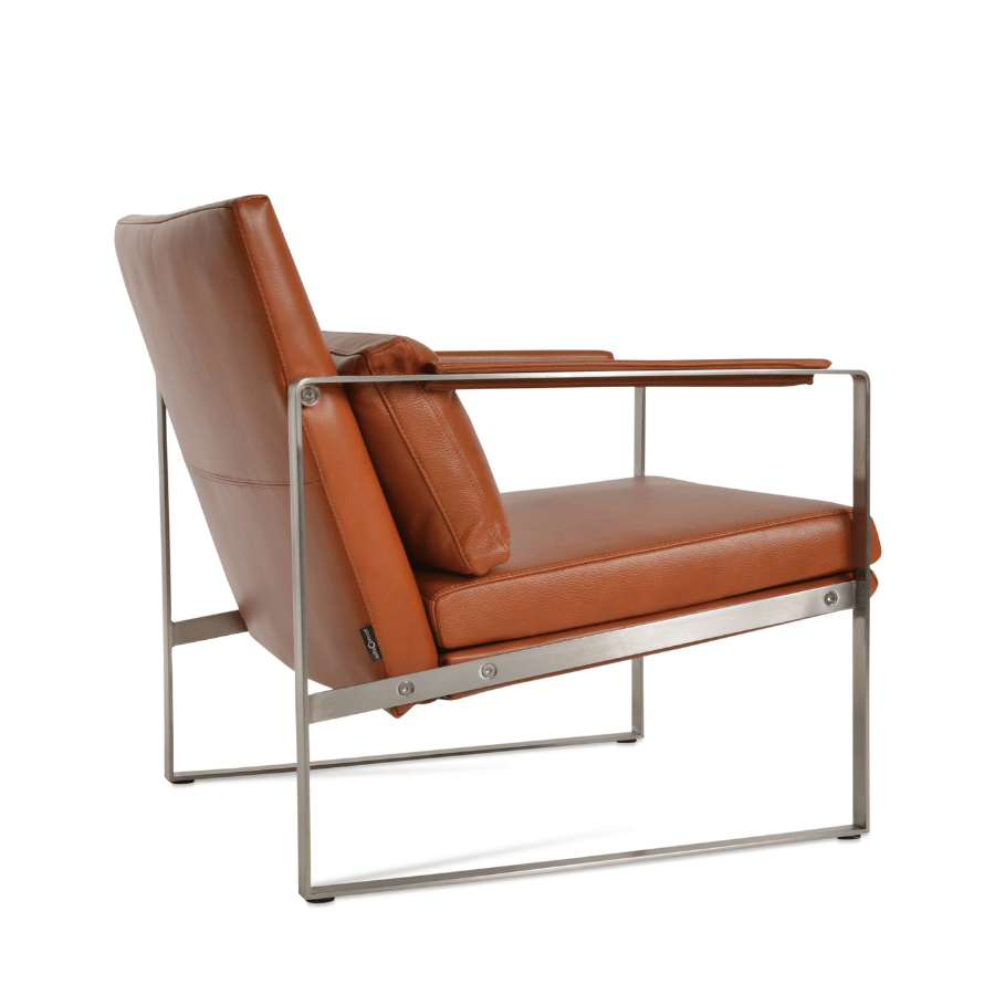 Zara Brown Small Living Room Chairs - Your Bar Stools Canada