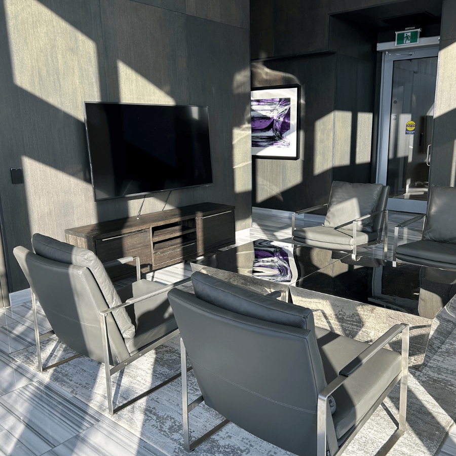 Zara Grey Accent Chair - Your Bar Stools Canada