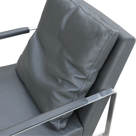 Zara Grey Accent Chair - Your Bar Stools Canada