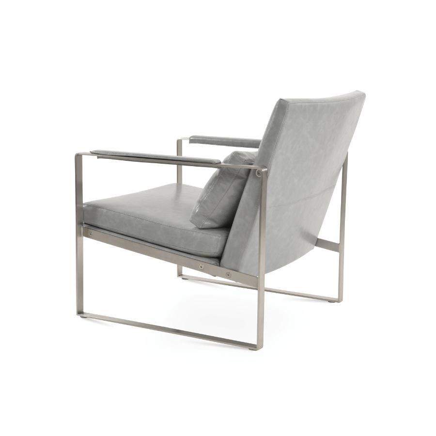 Zara Grey Small Living Room Chairs - Your Bar Stools Canada