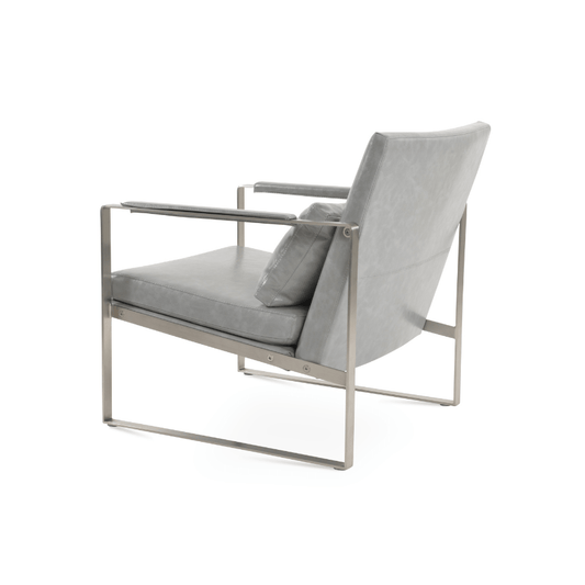 Zara Grey Small Living Room Chairs - Your Bar Stools Canada