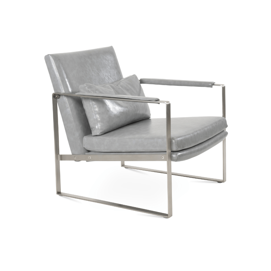 Zara Grey Small Living Room Chairs - Your Bar Stools Canada