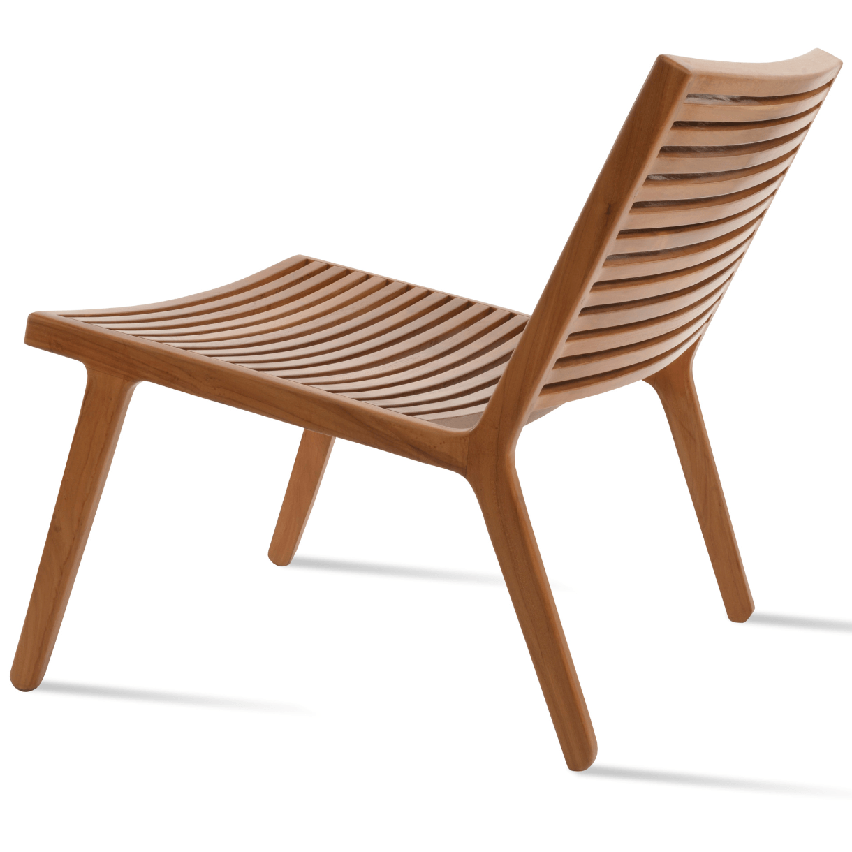 Wooden Lounge Chair Bali Teak Lounger - Your Bar Stools Canada