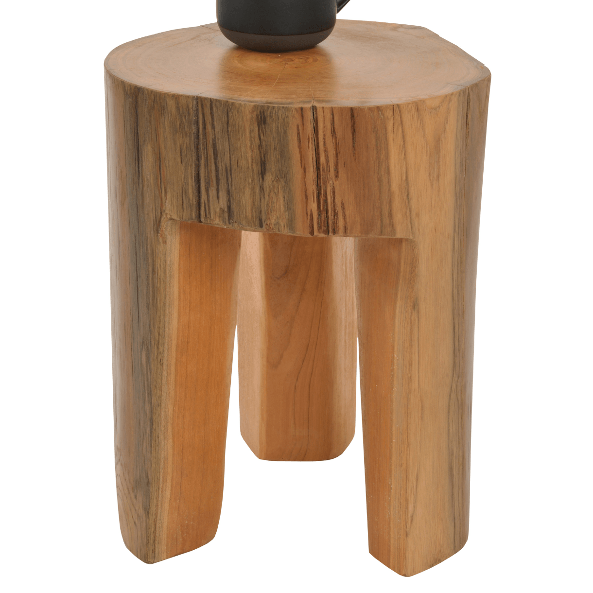Patio Side Table Tripod Teak Side Tables - Your Bar Stools Canada