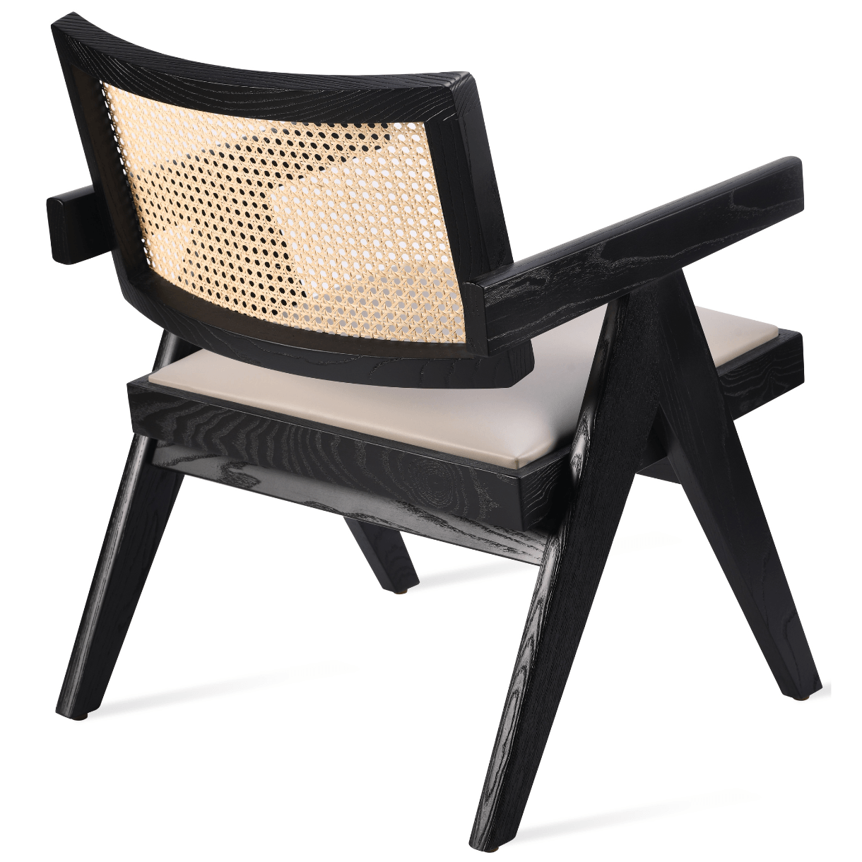 Cane Chairs Pierre J Black Rattan Lounge Chairs - Your Bar Stools Canada