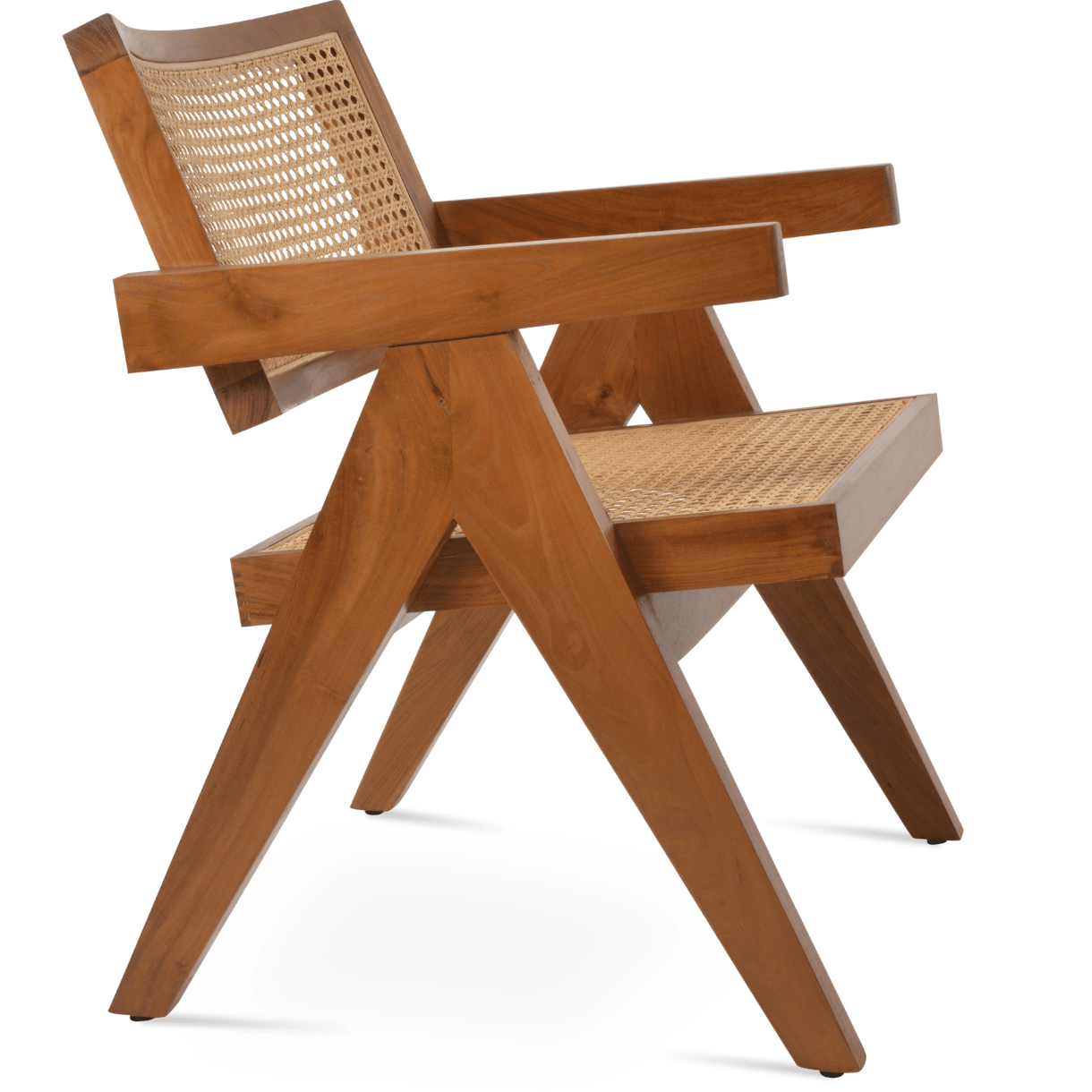 Patio Chairs Lounge Pierre J Armchair Teak - Your Bar Stools Canada