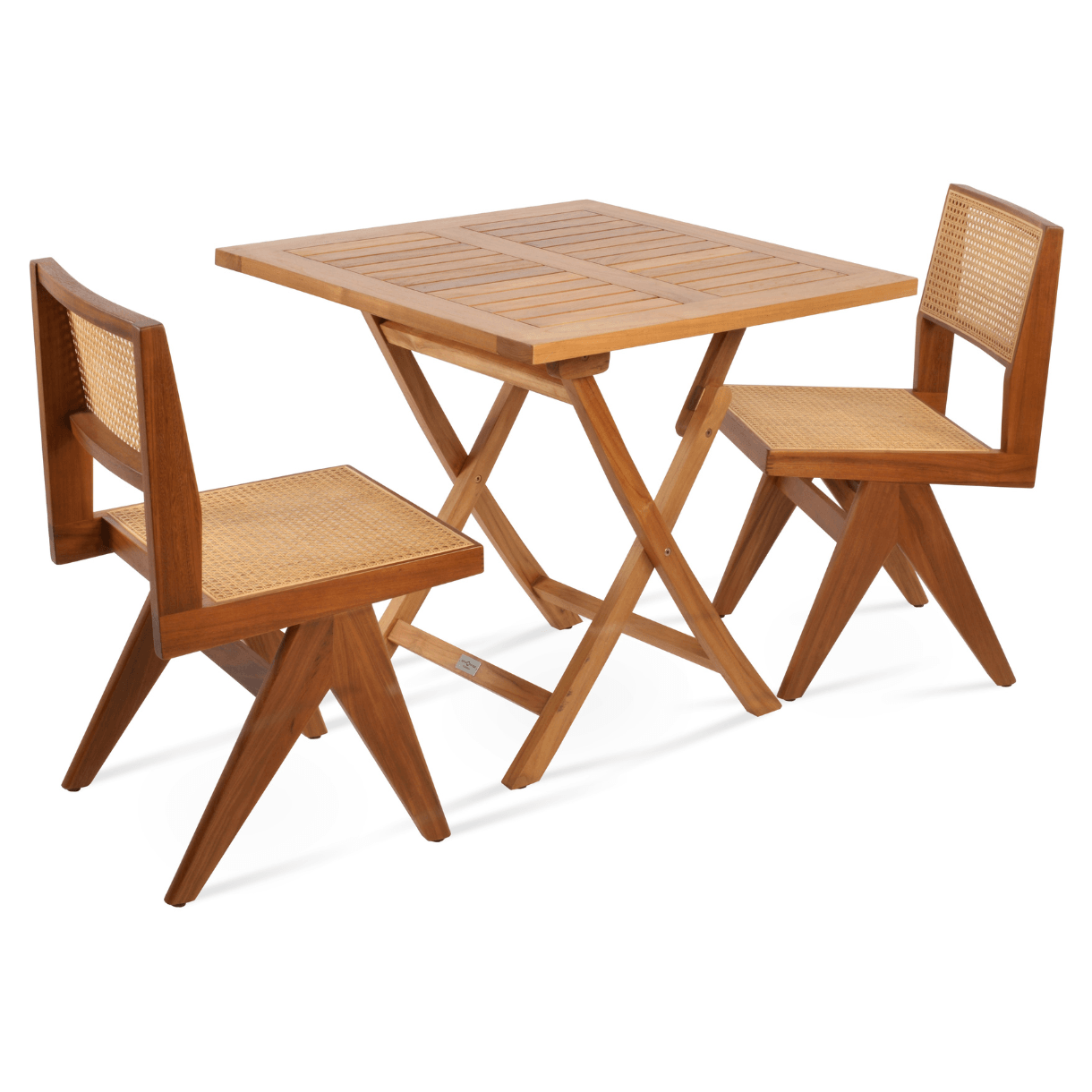 Square Patio Table For 2-4 People Pamela Folding - Your Bar Stools Canada