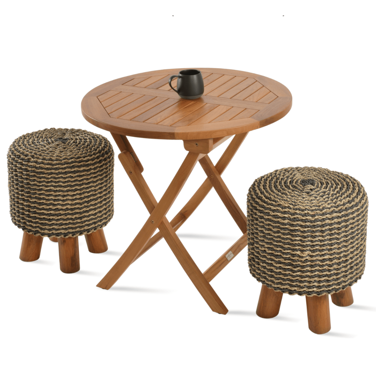 Outdoor Side Table Belek Outdoor Pouf - Your Bar Stools Canada