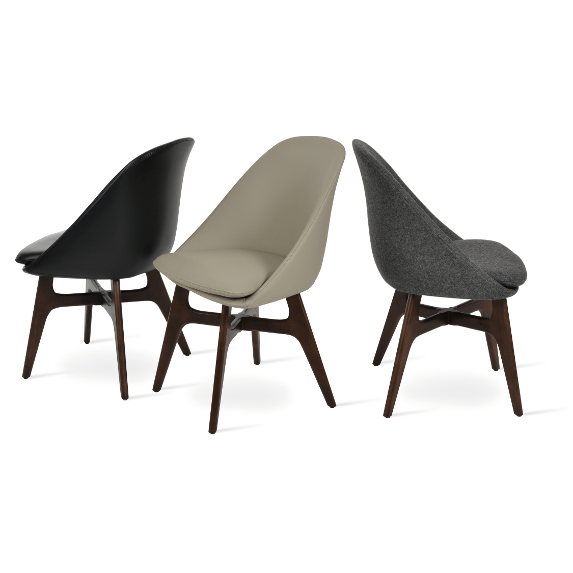 Avanos Rounded Dining Chair - Your Bar Stools Canada