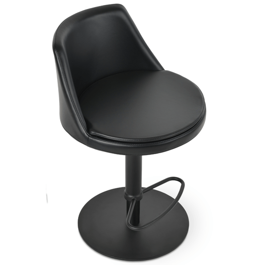 Black Adjustable Bar Stools Martini - Your Bar Stools Canada