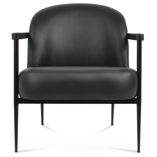 Black Small Accent Chair Bloomy - Your Bar Stools Canada