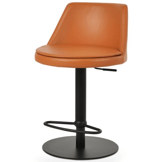 Brown Adjustable Bar Stools Martini - Your Bar Stools Canada