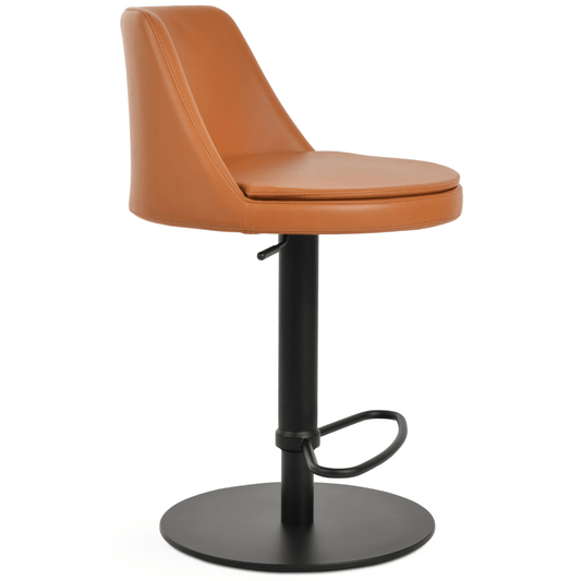 Brown Adjustable Bar Stools Martini - Your Bar Stools Canada