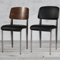 Cafe Chairs Prouve Leather Chair - Your Bar Stools Canada