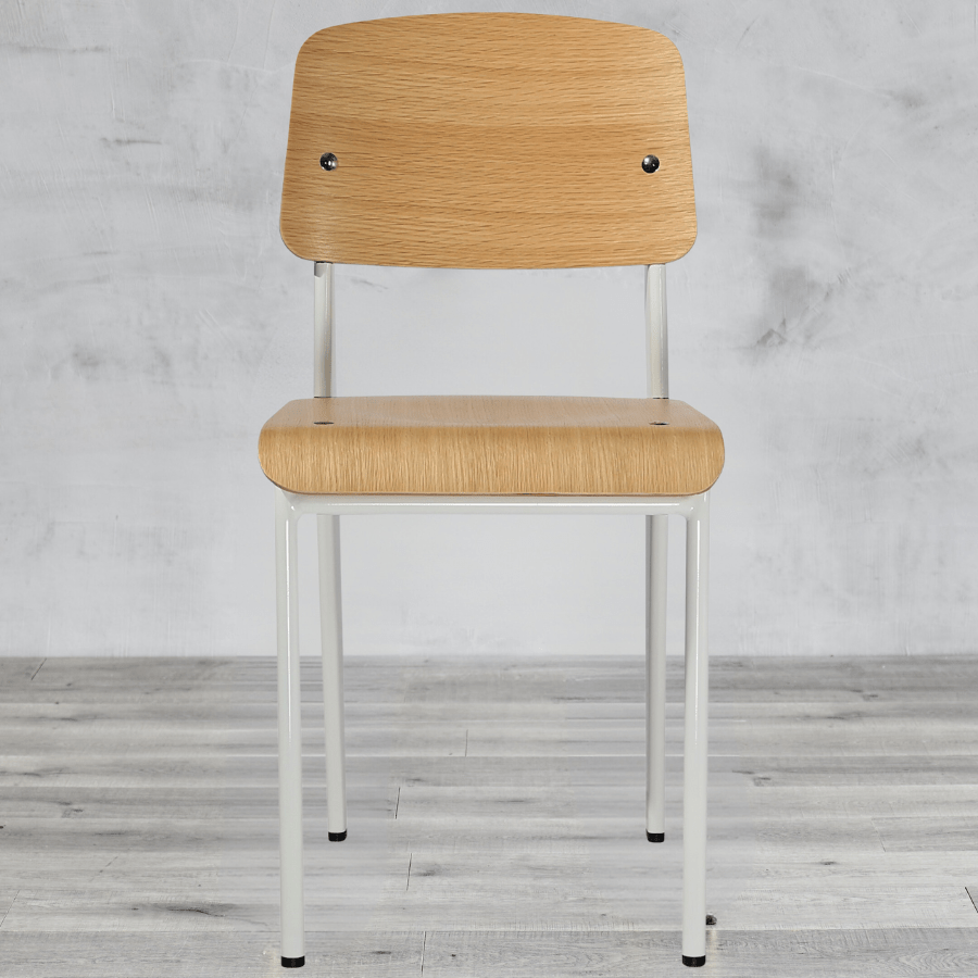 Cafe Chairs Prouve Wood Chair - Your Bar Stools Canada
