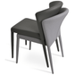 Capri Black Restaurant Chairs Grey Stacking Chairs - Your Bar Stools Canada