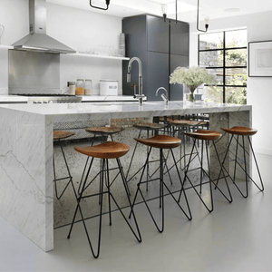 Cattelan Black Metal Counter Top Stools Antique - Your Bar Stools Canada