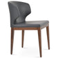 sohoConcept Kitchen & Dining Room Chairs Amed Wood Chairs | Leather Wooden Dining Chairs