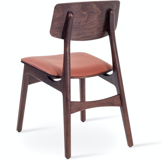 Soho Concept bacco-chaise-de-salle-a-manger-assise-souple-noyer-socle-en-simili-cuir-chaise-de-salle-a-manger-en-cannelle