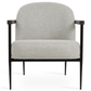 Light Grey Small Accent Chair Bloomy - Your Bar Stools Canada