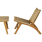 sohoConcept Outdoor Chairs Calava Teak Patio Chairs Lounge