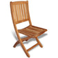 sohoConcept Outdoor Chairs Pedasa Folding Patio Chair | Outdoor Teak Dining Chair