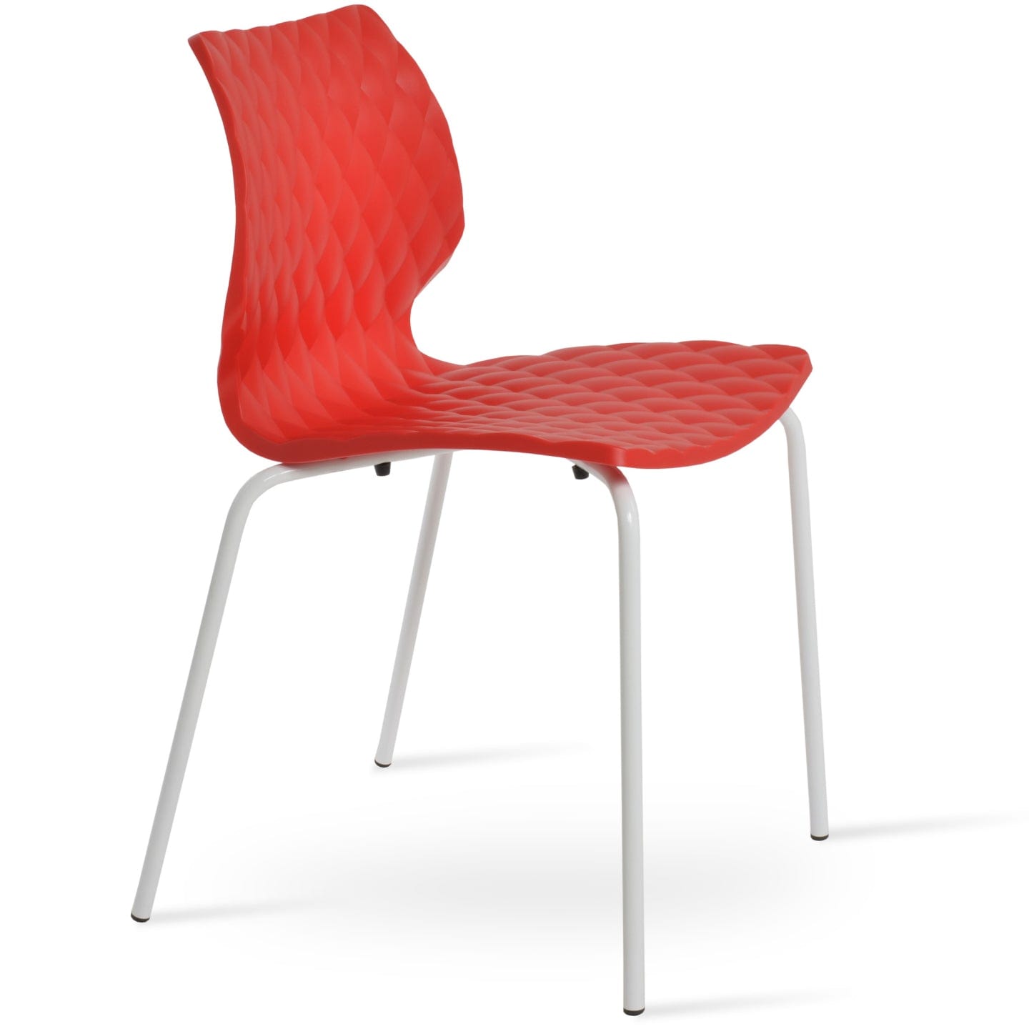 Red stackable patio online chairs