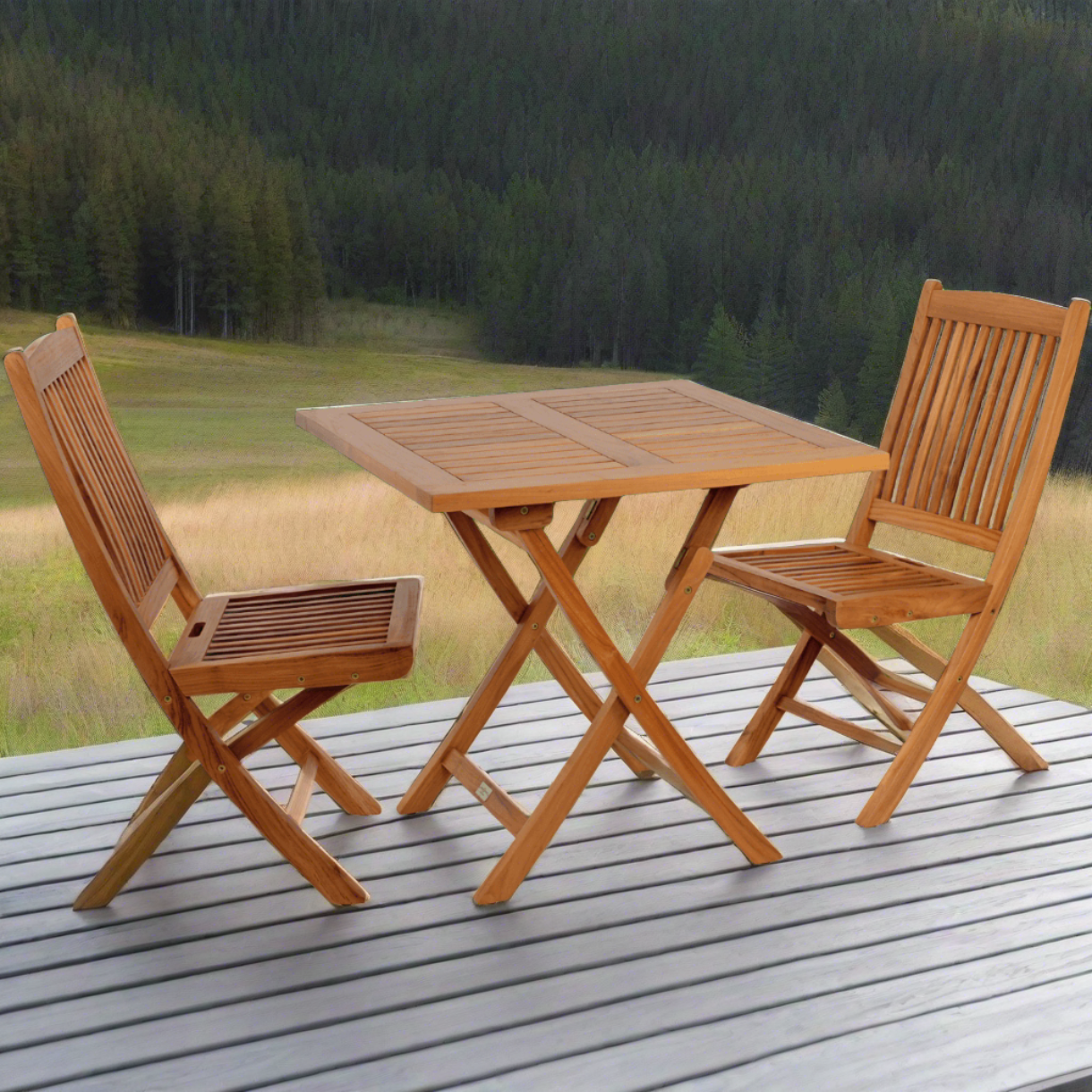 Outdoor Folding Dining Set for 2 - Your Bar Stools Canada