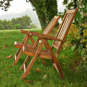 Teak Recliner Chair Pedasa - Your Bar Stools Canada