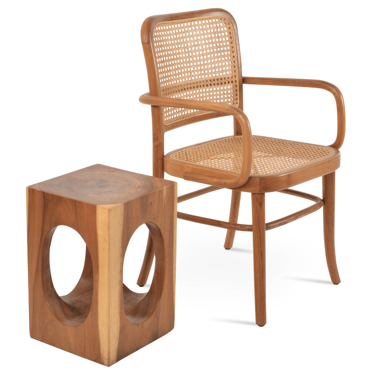 Patio Side Table Foureyes Teak Side Tables - Your Bar Stools Canada