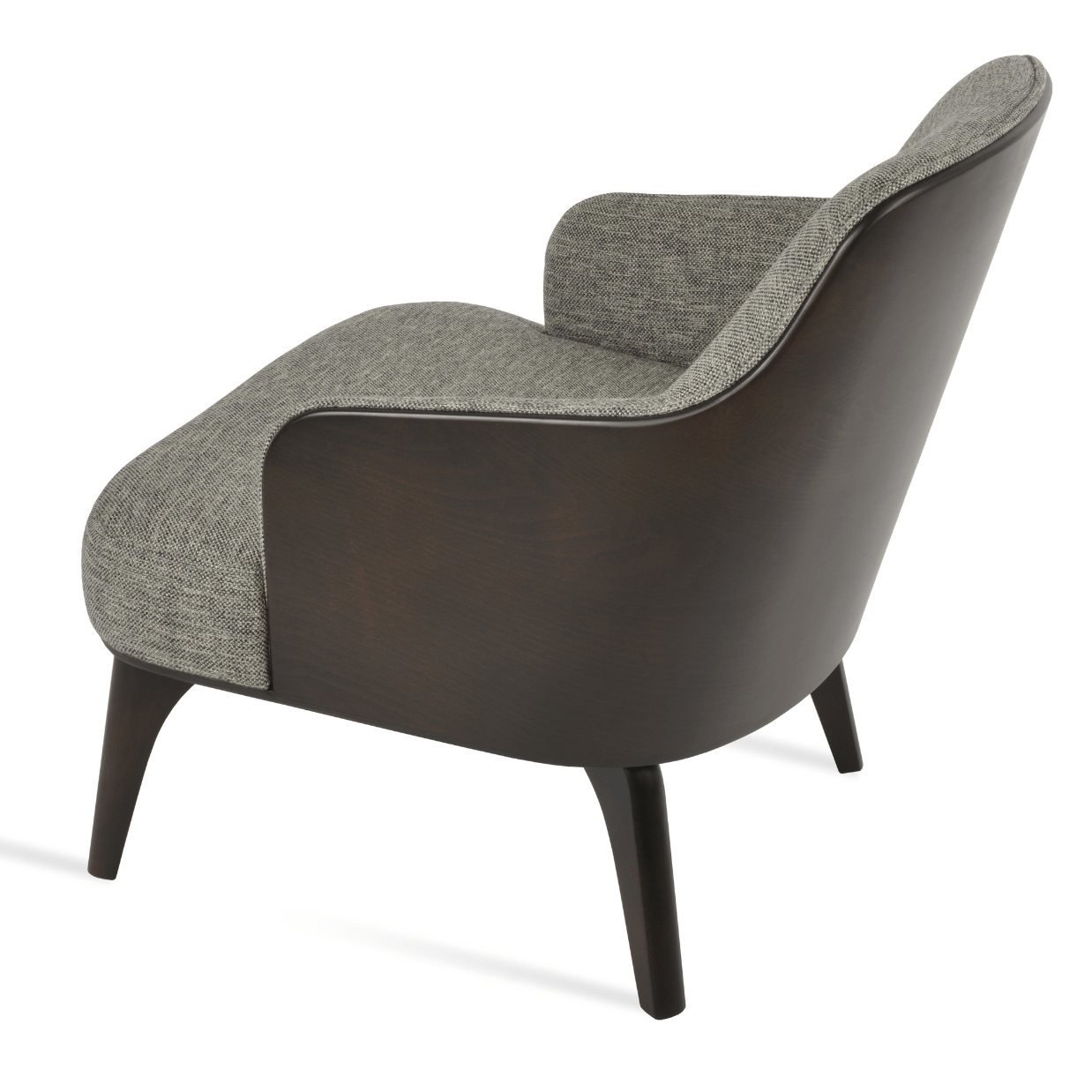 Saphire Rounded Upholstery Armchair - Your Bar Stools Canada