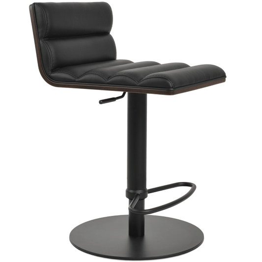 sohoConcept Table & Bar Stools Corona Comfort Leatherette Seat | Swivel Adjustable Barstools