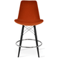 sohoConcept Table & Bar Stools Eiffel Chair Velvet Seat | MW Metal Base Barstools