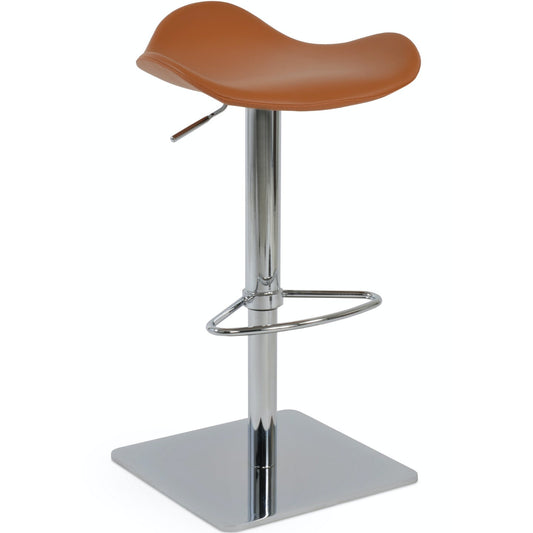 Soho Concept falcon-piston-adjustable-swivel-faux-leather-seat-kitchen-counter-stool-in-caramel-1