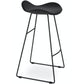 Soho Concept falcon-wire-black-metal-wire-base-faux-leather-seat-kitchen-bar-stool-in-black