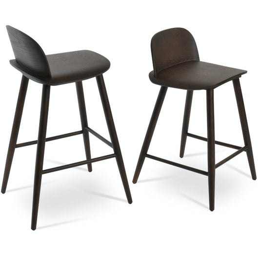 Soho Concept janelle-industrial-wood-base-wood-seat-kitchen-counter-stool-in-black