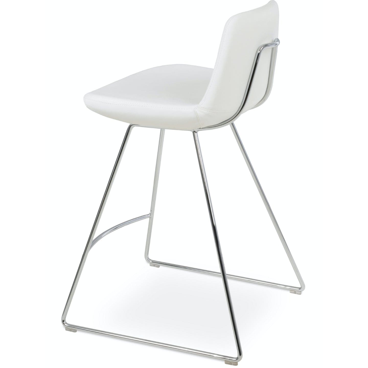 Soho Concept pera-wire-handle-back-black-metal-wire-base-faux-leather-seat-kitchen-stool-in-white-2
